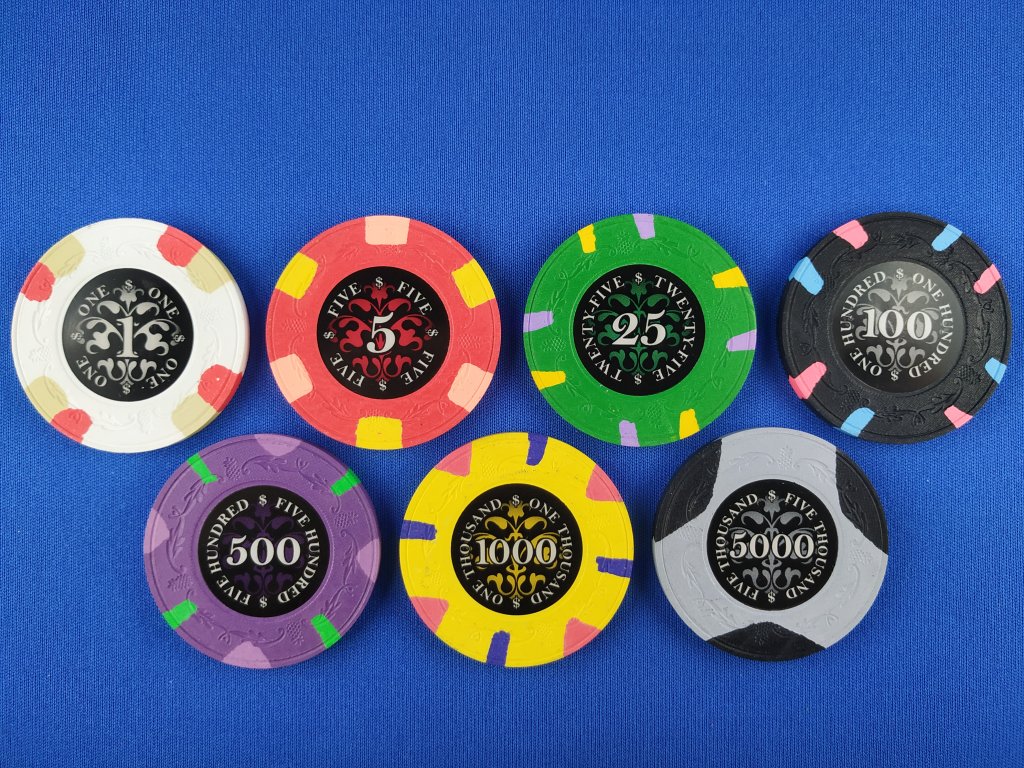 SOLD - Paulson Le Noir Sample | Poker Chip Forum