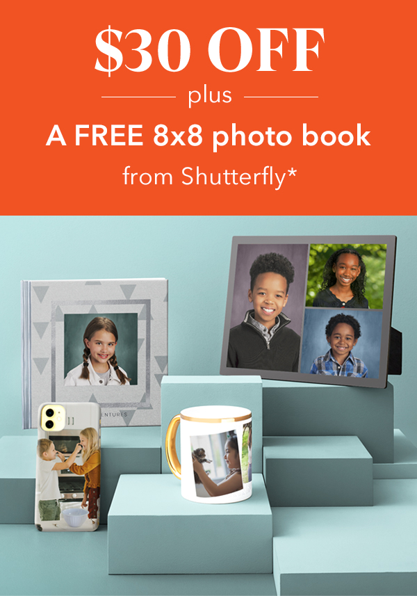 Free Coupon Shutterfly 30 off and free 8x8photobook code Poker Chip