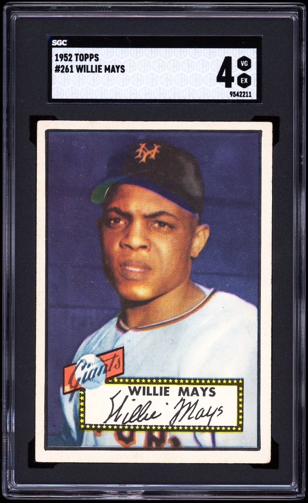 1952 Topps 261 Willie Mays SGC4.jpg