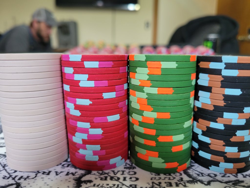 Auction - 945 chip set Norwegian cruise line leaded thc | Poker Chip Forum