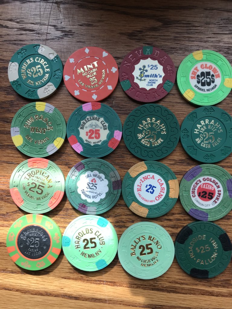 SOLD - $25 chips in small quantities | Poker Chip Forum