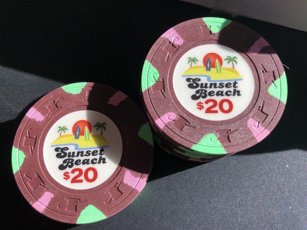 SOLD - Sunset Beach $20 | Poker Chip Forum