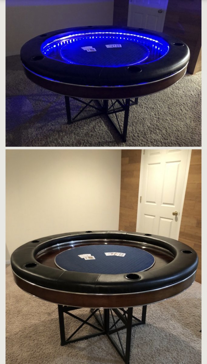 For Sale LED poker Table Pickup Chicagoland Poker Chip Forum