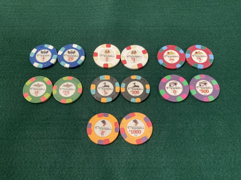 Paulson Pharaoh Samples | Poker Chip Forum