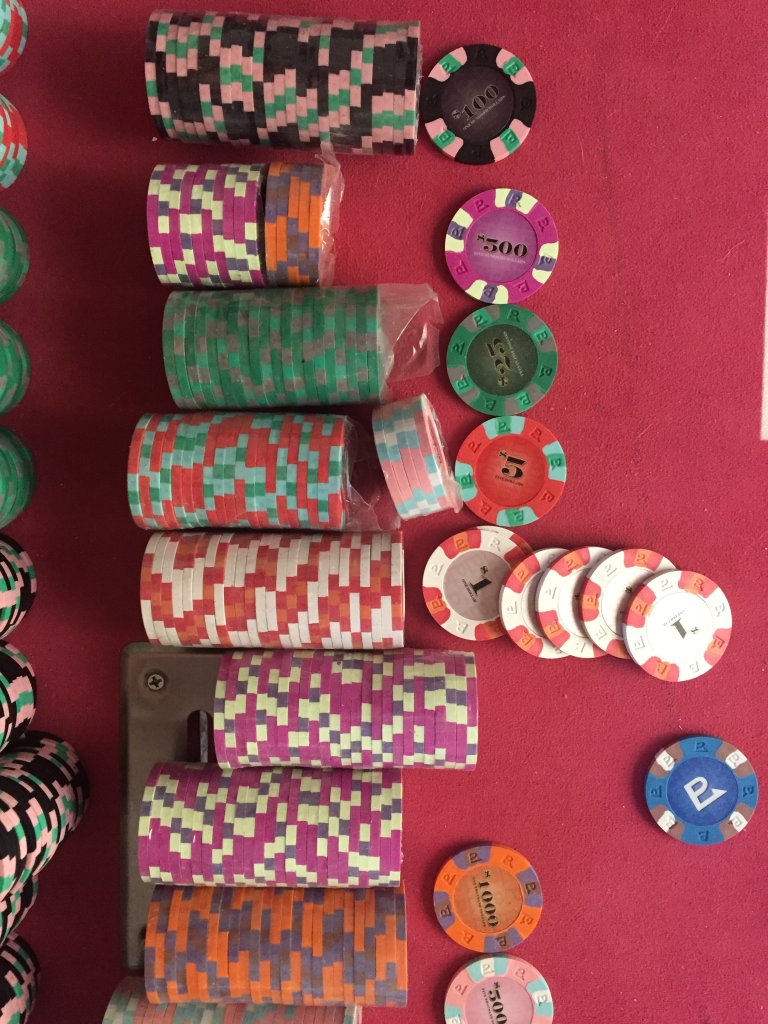 Wanted - Nexgen Pro Classic Style Poker Chips 