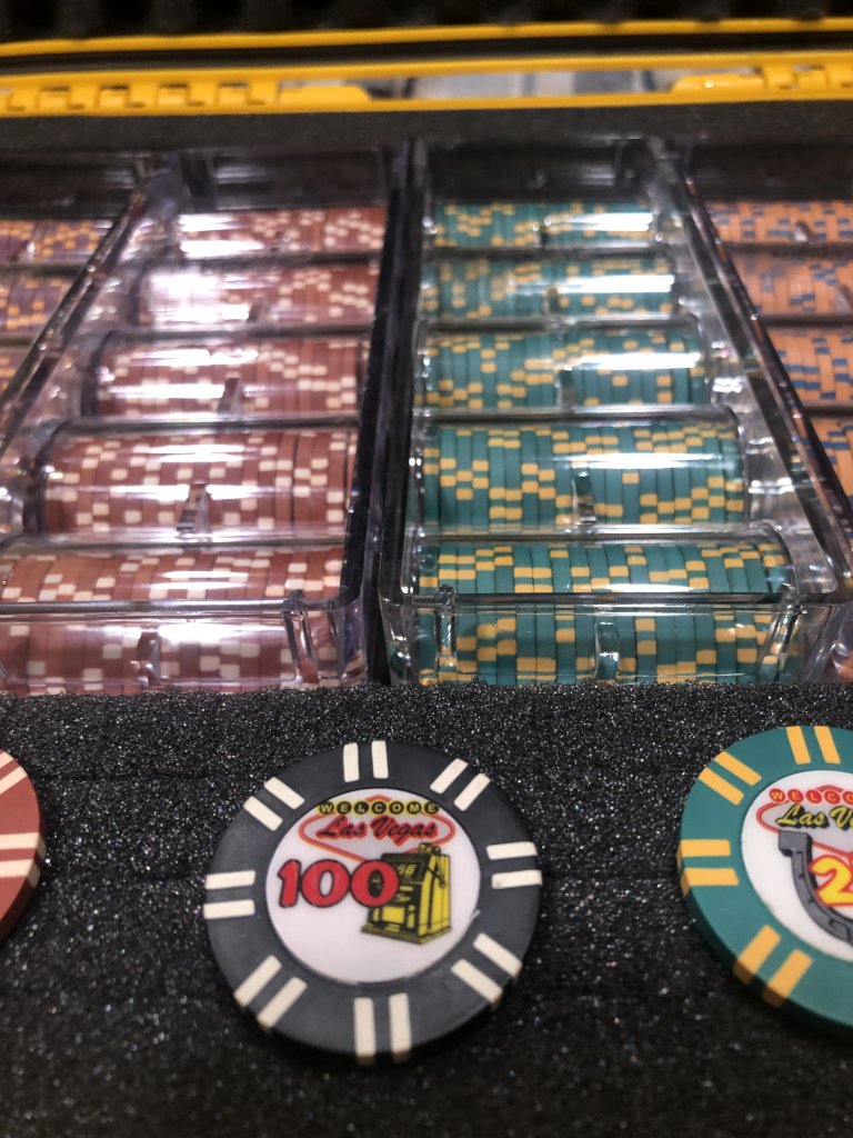 Welcome to Las Vegas NEW PURCHASE | Poker Chip Forum