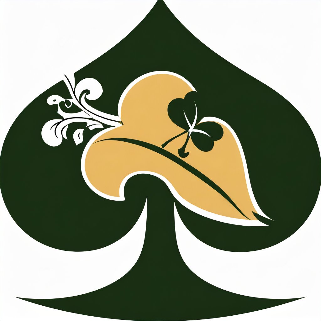 Firefly logo with a poker spade and a stylized oak leaf 26738.jpg