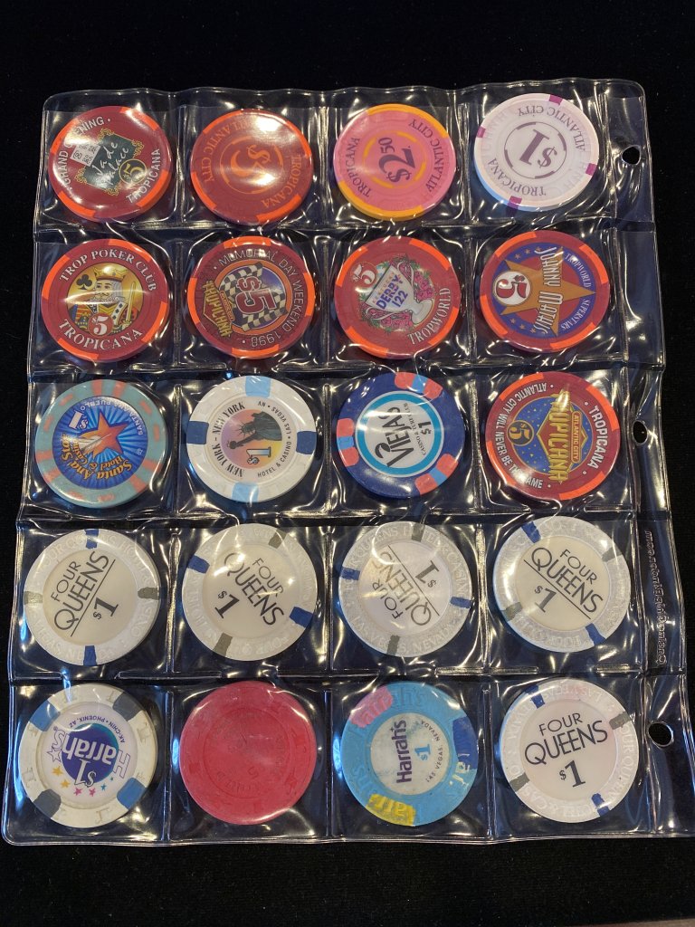 Cancelled - Singles by the page. Auction 33 | Poker Chip Forum