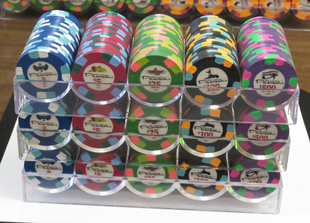 Straight Poker Supplies - The Gucci of Poker Chips. Paulson Pharaohs.