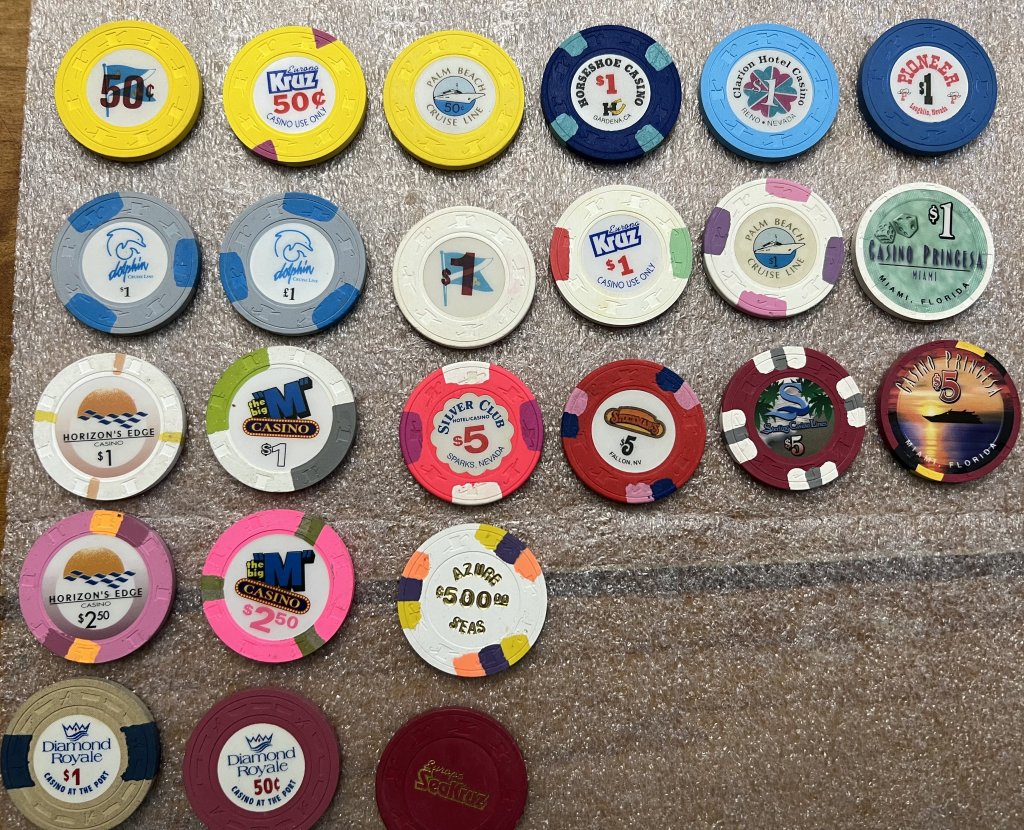 For Sale - Lot of 24 singles thc & rhc | Poker Chip Forum