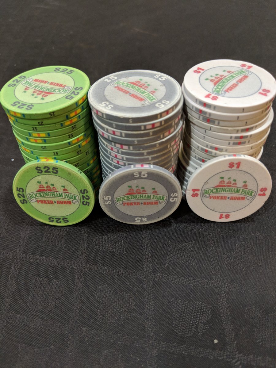 Sold Rockingham Park Ceramic Cash Set Poker Chip Forum