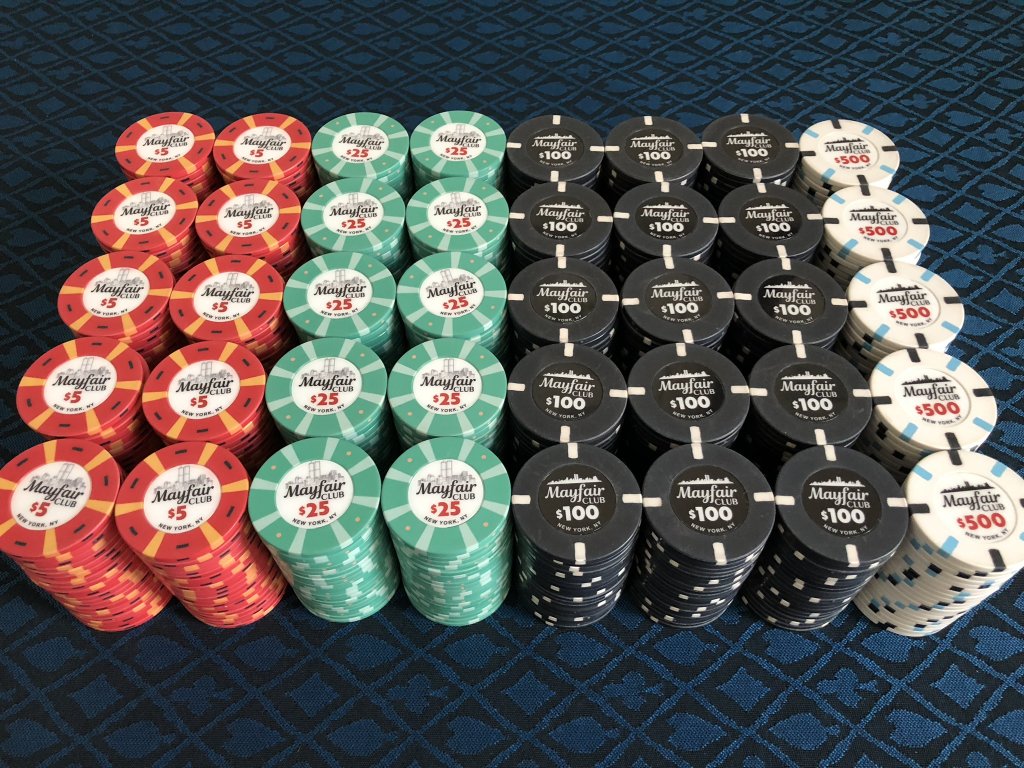 Tangiers Poker Chips