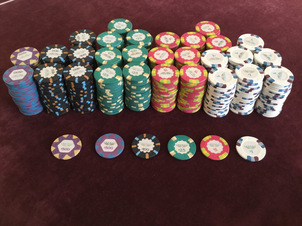 SOLD - Empress Joliet - $1s, $5s, $25s, $100s, $500s | Poker Chip Forum