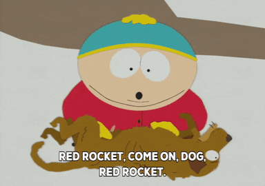 south park red rocket.gif