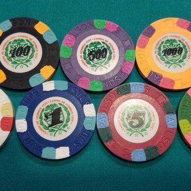 Poker chips weight regulations chart