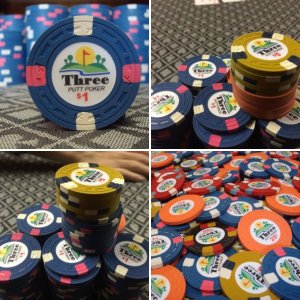 Three Putt Poker v2 Cash Set