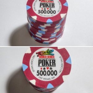 Paulson Rio WSOP 8V 50mm T500,000