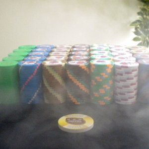 Paulson Garden City Casino (San Jose, CA)  #  w custom  $25 chips