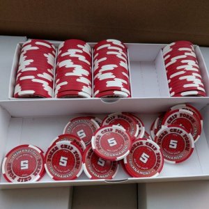 Poker Chip Forum Promo Tourney Chips - T5 unboxing