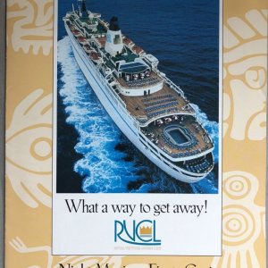 RVCL (Royal Venture Cruise Line) Brochure