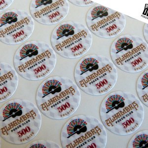 Custom Labels - Alhambra Poker Club