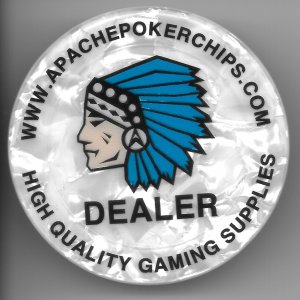 APACHE POKER CHIPS