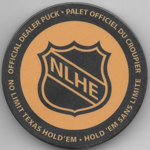 HOCKEY PUCK #1 - SIDE A