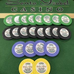 Santa Ysabel Casino Poker Tournament Set