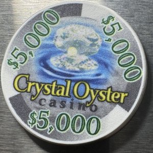 Crystal Oyster Casino $5,000