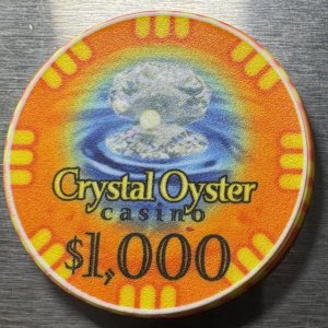 Crystal Oyster Casino$1,000