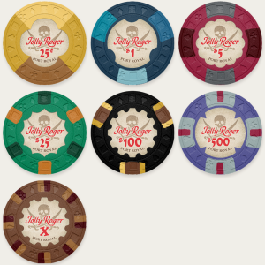 Media 'Jolly Rogers - CPC Mockup (EWING)' in category 'Custom Poker Chips'