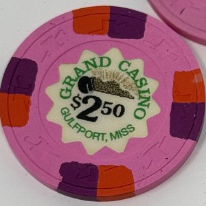 Media 'Grand Casino $2.50' in category 'Misc Chip Photos'