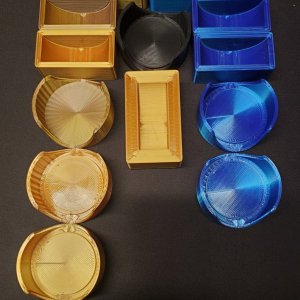 Mini shuffle stack holders