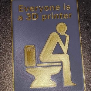 Everyone 3d prints