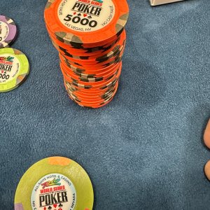 5000 WSOP chips