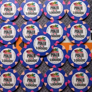 WSOP 5 Million 50mm Chips