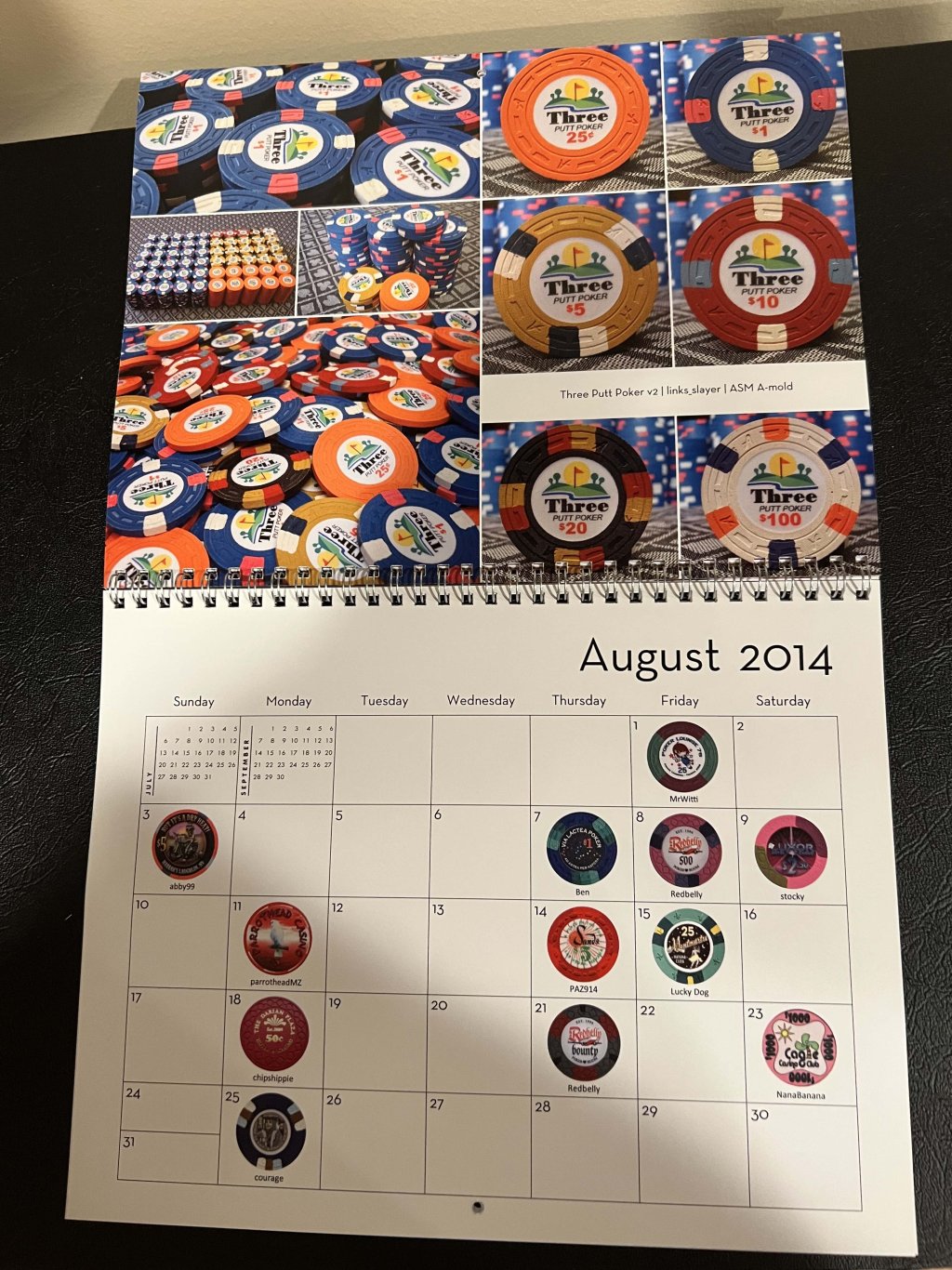 2014 Chiptalk Calendar 9 August.jpg