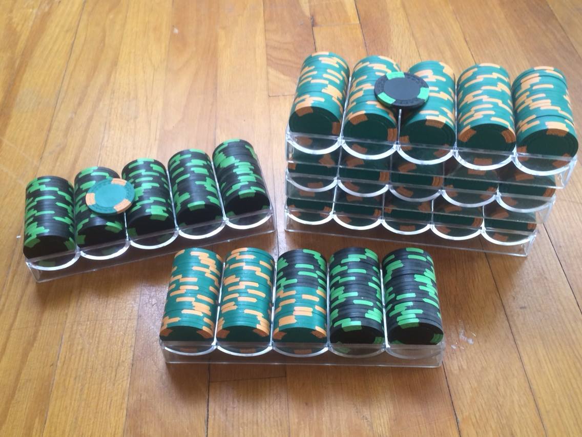 350 green and 150 black ASM roman mold blanks