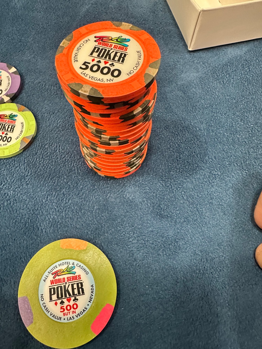 5000 WSOP chips