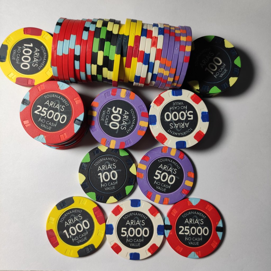ARIA Tournament set All chips | Poker Chip Forum