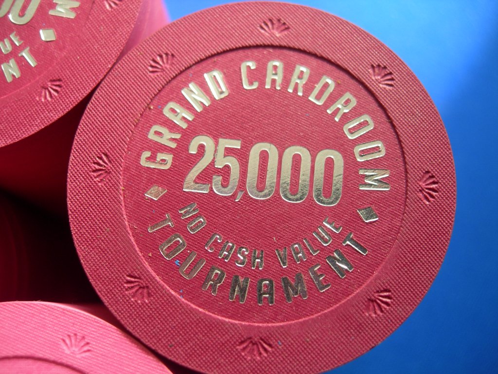 BCC GCR 1000 chips Tounament set - 25000