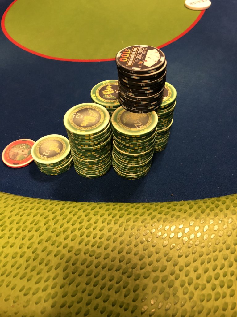 Big pot #1 win