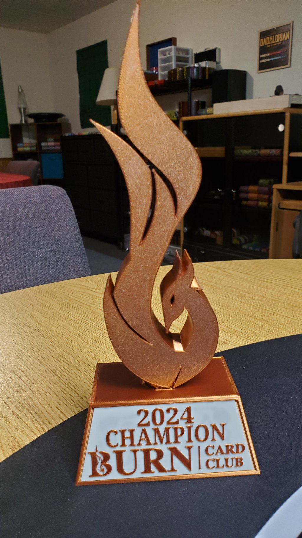 Burn Card Trophy