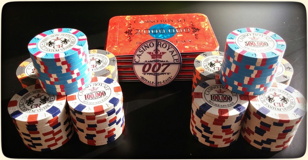 Classic Poker Chips - Casino Royale (Royale-les-Eaux)