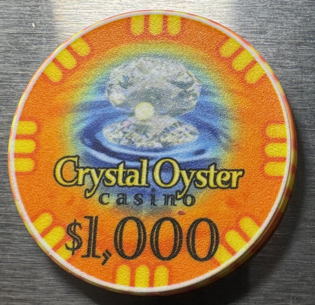 Crystal Oyster Casino$1,000