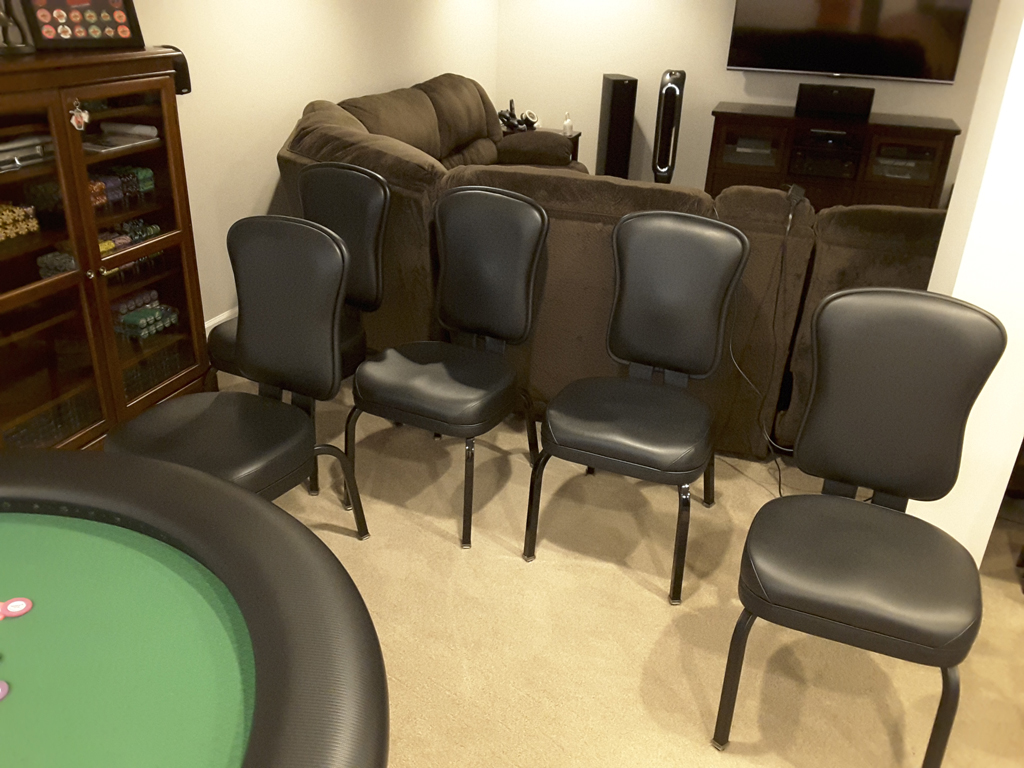 Custom Poker Table Felt - Broken Bell