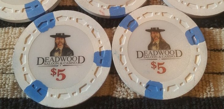Deadwood $1 Error Chips