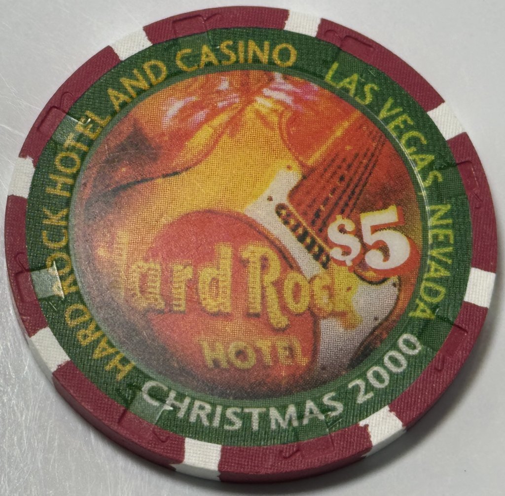 Hard Rock Christmas 2000 $5