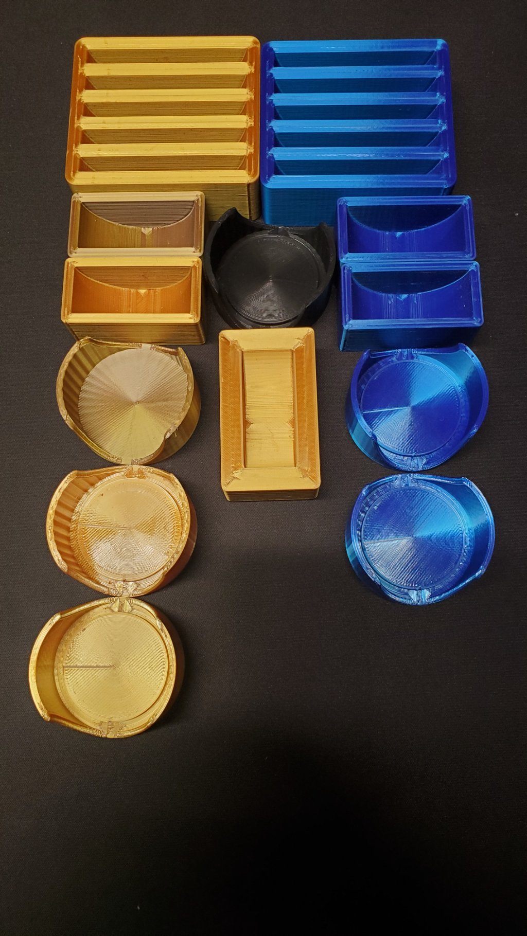 Mini shuffle stack holders