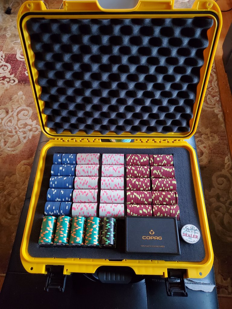 My rounders cash set